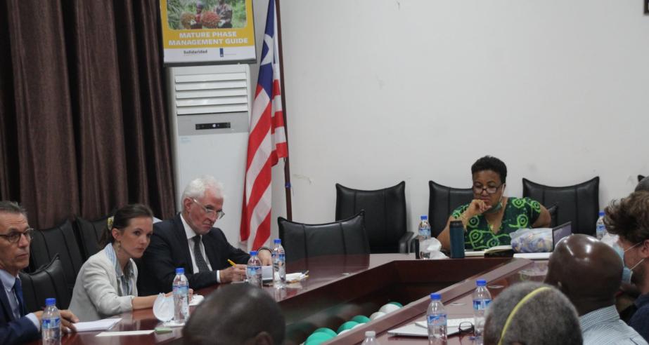 French Government pleased with progress in Liberia’s Agriculture Sector & wants to assist