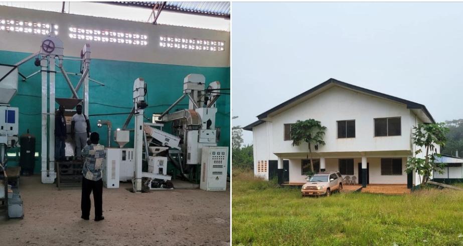 TWO LIBERIAN RICE PRODUCERS GET MOA’S PROCESSING FACILITIES IN THE SOUTHEAST