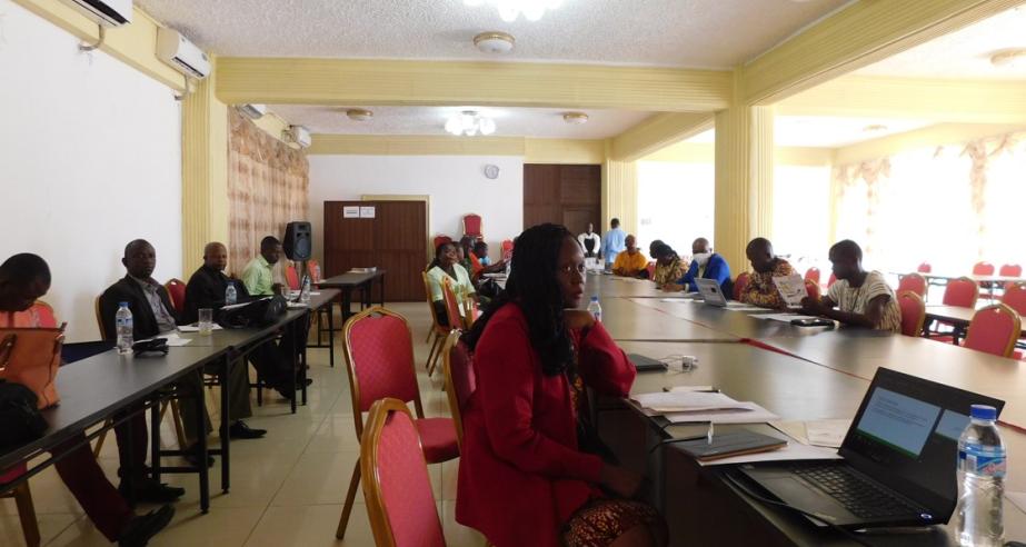 Participants at the  STAR Project workshop for Seventy-Five Implementing Partners at the Corina Hotel in Monrovia 