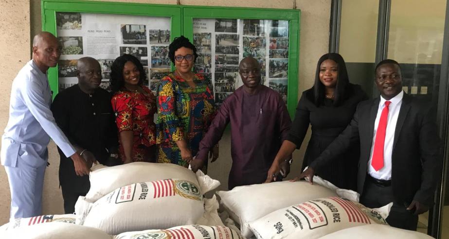 AGRICULTURE MINISTRY DONATES LOCALLY PRODUCED FOOD ITEMS TO SUPPORT HEALTH SECTOR