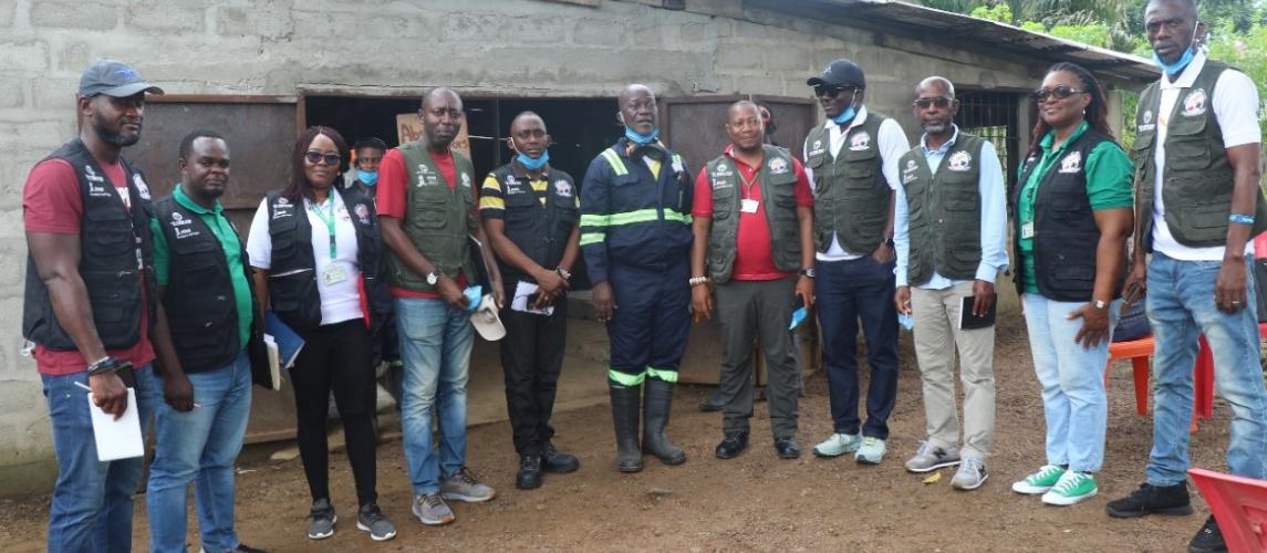 The joint WB and IFAD supervision Mission of the STAR project on a field visit