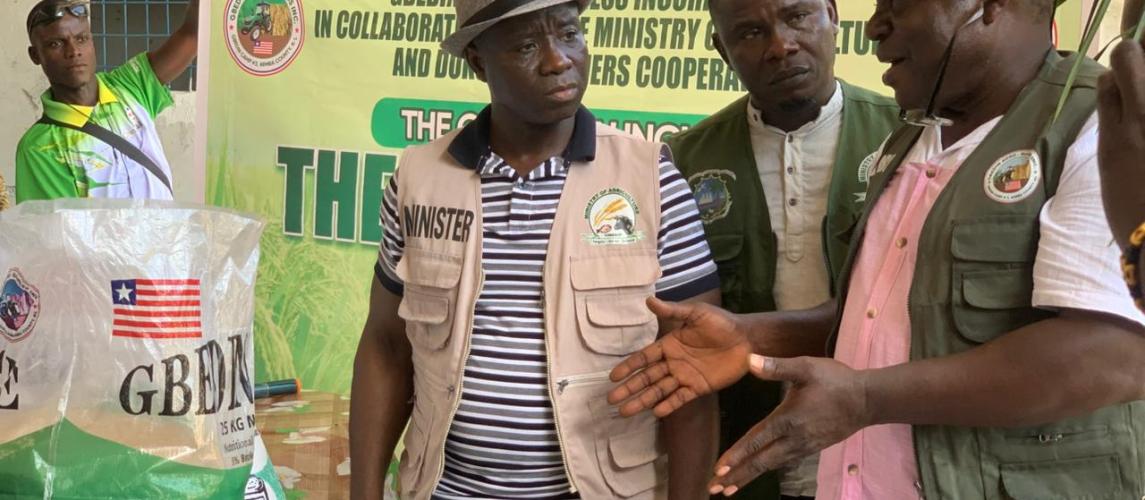 Government Launches Gbedin Rice Brand to Boost Local Production and Strengthen Food Self-Sufficiency