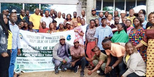 Participants at the workshop