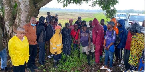 Women in Grand Cape Mount County Celebrate Agriculture Minister