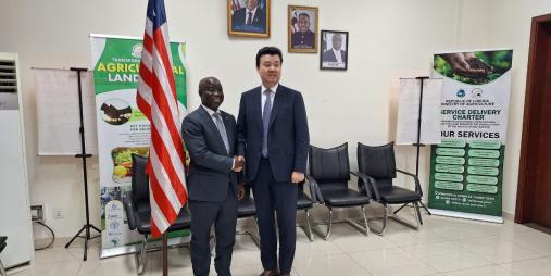 Korean Investment Firm MakeGroup Eyes Major Agricultural Partnership in Liberia