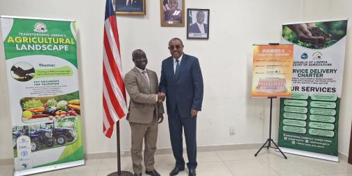 AGRA Board Chairperson Calls for 10% Budget Allocation to Agriculture During an official Visit to Liberia