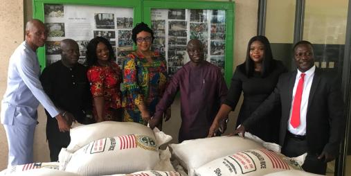 AGRICULTURE MINISTRY DONATES LOCALLY PRODUCED FOOD ITEMS TO SUPPORT HEALTH SECTOR